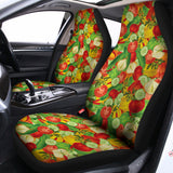 Vegan Pattern Print Universal Fit Car Seat Covers 102422