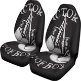 Victory King Of Boxing Print Universal Fit Car Seat Covers 102422