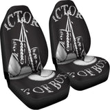 Victory King Of Boxing Print Universal Fit Car Seat Covers 102422