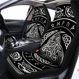 Viking Triple Horn Of Odin Print Universal Fit Car Seat Covers 102422