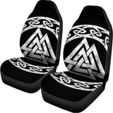 Viking Valhalla Symbol Print Universal Fit Car Seat Covers 102422