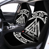Viking Valhalla Symbol Print Universal Fit Car Seat Covers 102422
