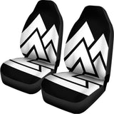 Viking Valknut Symbol Print Universal Fit Car Seat Covers 102422