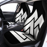 Viking Valknut Symbol Print Universal Fit Car Seat Covers 102422