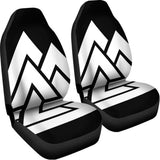 Viking Valknut Symbol Print Universal Fit Car Seat Covers 102422