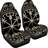 Viking Vegvisir Print Universal Fit Car Seat Covers 102422