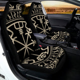 Viking Vegvisir Print Universal Fit Car Seat Covers 102422