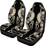 Viking Wolves Symbol Print Universal Fit Car Seat Covers 102422