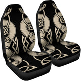 Viking Wolves Symbol Print Universal Fit Car Seat Covers 102422