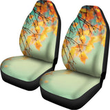 Vintage Autumn Print Universal Fit Car Seat Covers 102422