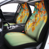 Vintage Autumn Print Universal Fit Car Seat Covers 102422