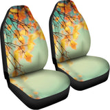 Vintage Autumn Print Universal Fit Car Seat Covers 102422