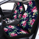 Vintage Blossom Floral Pattern Print Universal Fit Car Seat Covers 102422