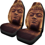 Vintage Buddha Statue Print Universal Fit Car Seat Covers 102422