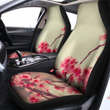 Vintage Cherry Blossom Print Universal Fit Car Seat Covers 102422
