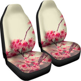 Vintage Cherry Blossom Print Universal Fit Car Seat Covers 102422