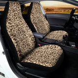 Vintage Coffee Bean Pattern Print Universal Fit Car Seat Covers 102422