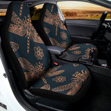 Vintage Dragonfly Pattern Print Universal Fit Car Seat Covers 102422