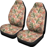 Vintage Flamingo Pattern Print Universal Fit Car Seat Covers 102422