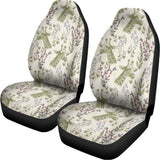 Vintage Giraffe Print Universal Fit Car Seat Covers 102422