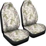 Vintage Giraffe Print Universal Fit Car Seat Covers 102422