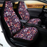 Vintage Indian Elephant Pattern Print Universal Fit Car Seat Covers 102422