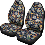 Vintage Indian Floral Pattern Print Universal Fit Car Seat Covers 102422