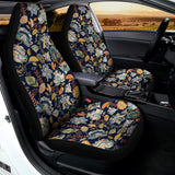 Vintage Indian Floral Pattern Print Universal Fit Car Seat Covers 102422