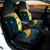 Vintage Moon And Sun Print Universal Fit Car Seat Covers 102422