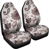 Vintage Paisley Pattern Print Universal Fit Car Seat Covers 102422
