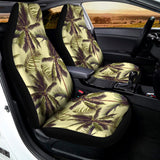 Vintage Palm Tree Pattern Print Universal Fit Car Seat Covers 102422