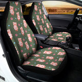 Vintage Pink Pig Pattern Print Universal Fit Car Seat Covers 102422