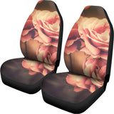 Vintage Rose Print Universal Fit Car Seat Covers 102422
