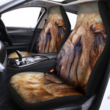 Vintage Shar Pei Print Universal Fit Car Seat Covers 102422