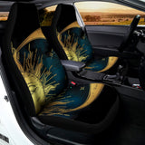 Vintage Sun And Moon Print Universal Fit Car Seat Covers 102422