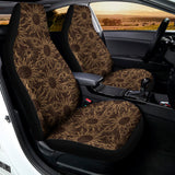 Vintage Sun Pattern Print Universal Fit Car Seat Covers 102422
