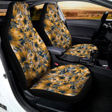 Vintage Sunflower Pattern Print Universal Fit Car Seat Covers 102422