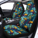 Vintage Toucan Pattern Print Universal Fit Car Seat Covers 102422