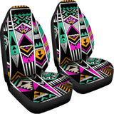 Vintage Tribal Aztec Pattern Print Universal Fit Car Seat Covers 102422