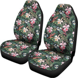 Vintage Tropical Exotic Hawaiian Print Universal Fit Car Seat Covers 102422