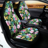Vintage Tropical Jungle Hawaiian Print Universal Fit Car Seat Covers 102422