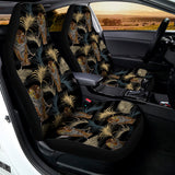 Vintage Tropical Tiger Pattern Print Universal Fit Car Seat Covers 102422
