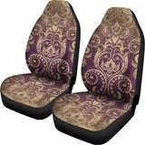 Vintage Western Damask Floral Print Universal Fit Car Seat Covers 102422