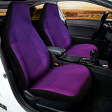 Violet Polygonal Geometric Print Universal Fit Car Seat Covers 102422