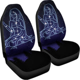 Virgo Constellation Print Universal Fit Car Seat Covers 102422