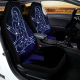 Virgo Constellation Print Universal Fit Car Seat Covers 102422