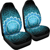 Vishuddha Chakra Spiritual Print Universal Fit Car Seat Covers 102422