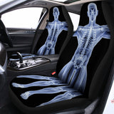 Vitruvian Man X-Ray Print Universal Fit Car Seat Covers 102422