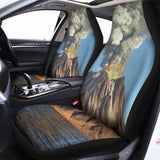 Volcanic Mountain Print Universal Fit Car Seat Covers 102422