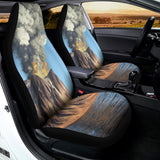 Volcanic Mountain Print Universal Fit Car Seat Covers 102422